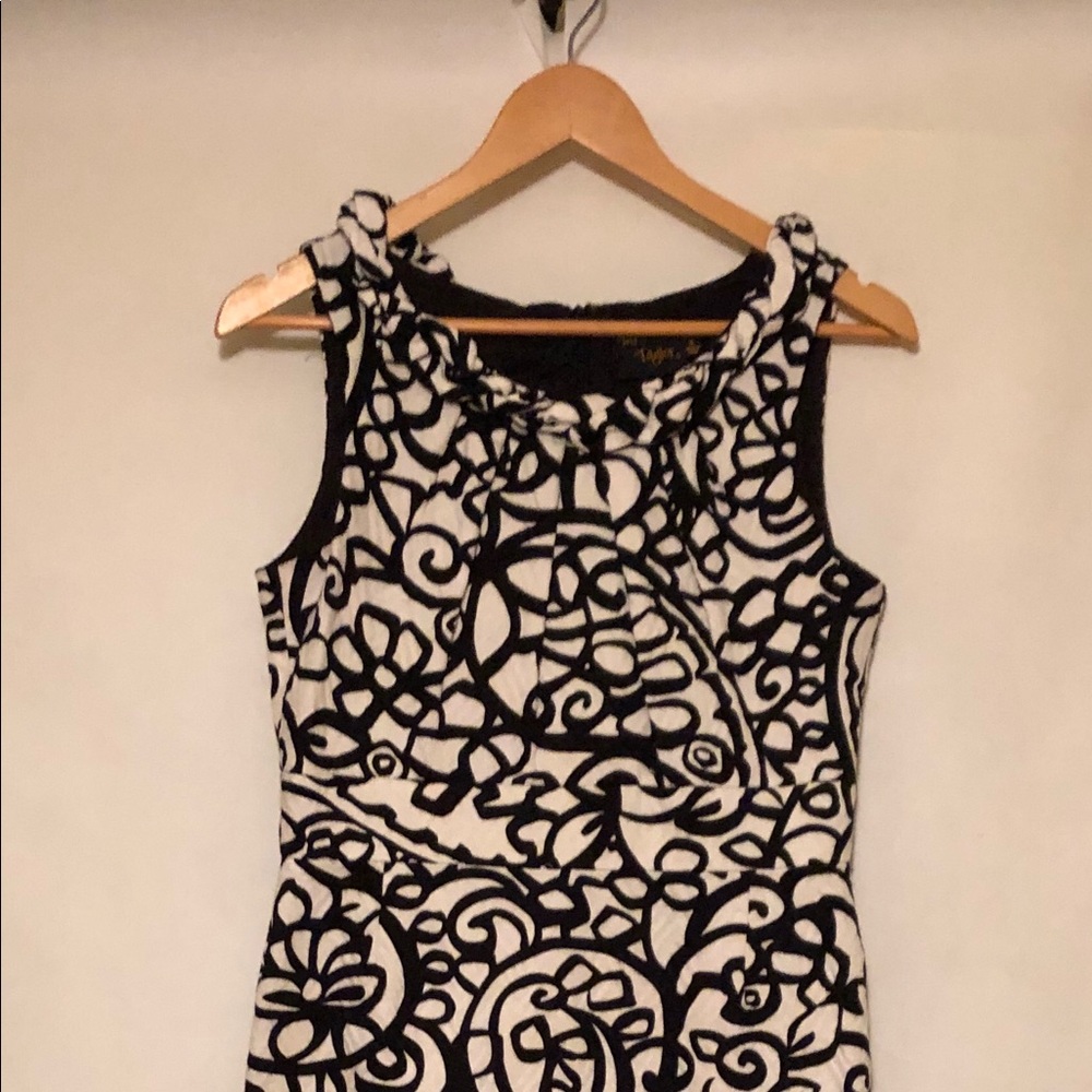 Black & White print dress